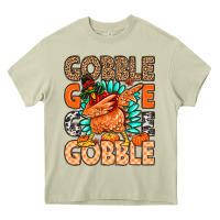 Mossy Gobble Gobble Gobble Heavy Core Tee - MaliasSmallBusiness