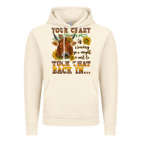 Vintage Artic Your crazy is showing Vintage Hoodie - NancyCooperArtShop