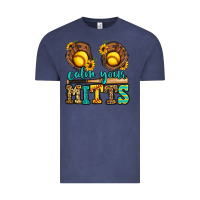 Vintage Denim calm your mitts softball Vintage Tee - Jasminsmagicworld