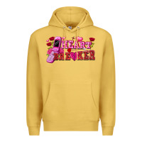 Antique Gold heart breaker Premium Hoodie - FaDigitalArtStudio