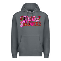Rock heart breaker Premium Hoodie - FaDigitalArtStudio