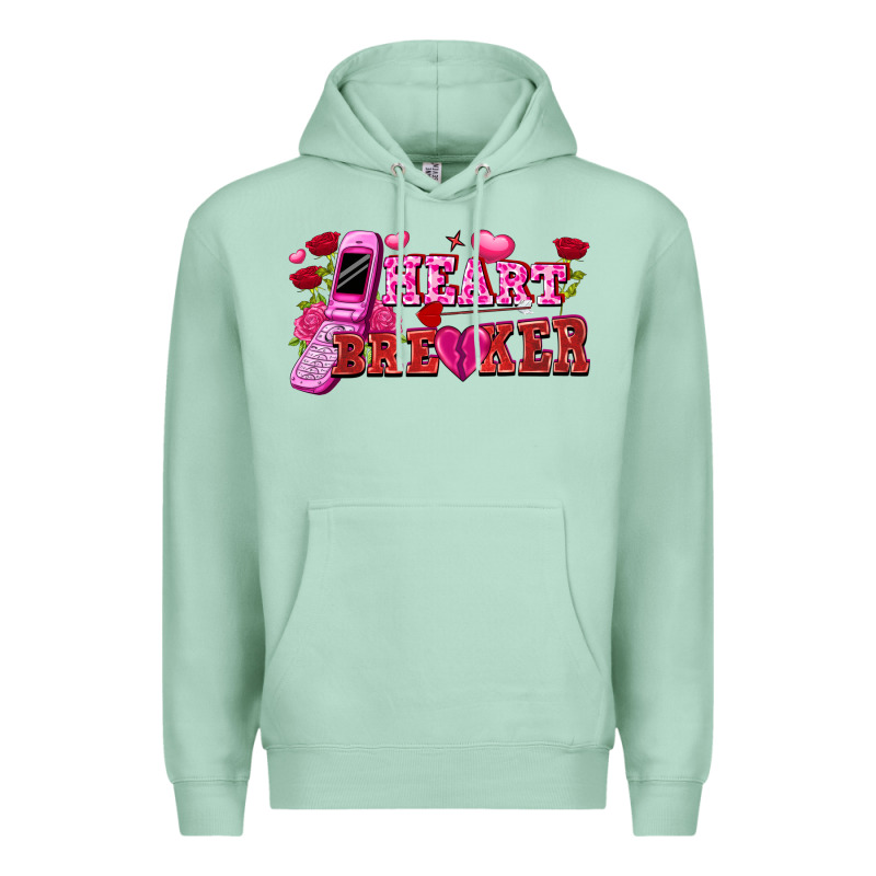 Heart Breaker Premium Hoodie by FaDigitalArtStudio | Teevron