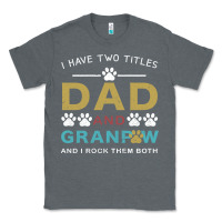 Charcoal Heather i have two titles dad and grandpa Classic Tee - Bettercallsaul
