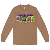 Toasted Coconut mardi gras grammy Long Sleeve Tee - CowGirlArtShop