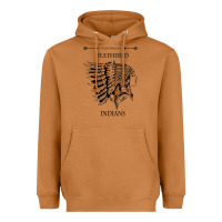 Meerkat A Feathered indians tyler darling childers art gift for fans Heavyweight Hoodie - tuanDangUi