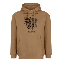 Toasted Coconut A Feathered indians tyler darling childers art gift for fans Heavyweight Hoodie - tuanDangUi