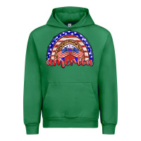 Emerald america rainbow Urban Hoodie - BarkalooDesign