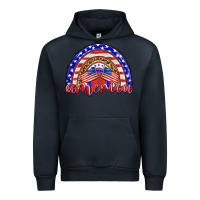 Navy america rainbow Urban Hoodie - BarkalooDesign