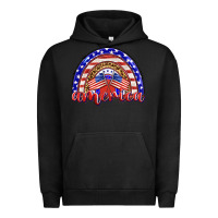Pigment Black america rainbow Urban Hoodie - BarkalooDesign