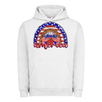 Pigment Lunar Rock america rainbow Urban Hoodie - BarkalooDesign