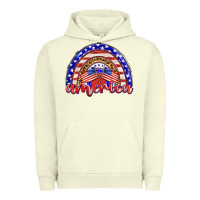 Pigment Pistachio america rainbow Urban Hoodie - BarkalooDesign