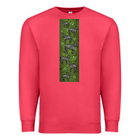 Cardinal zebra Premium Sweatshirt - LillyAllenDesigns