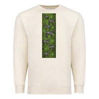 Sandshell zebra Premium Sweatshirt - LillyAllenDesigns