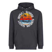 Smoke sunrise sunburn sunset repeat retro vintage gift vacation t shirt Heavyweight Hoodie - tuanDangUi