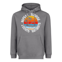 Storm sunrise sunburn sunset repeat retro vintage gift vacation t shirt Heavyweight Hoodie - tuanDangUi