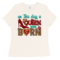 Bone on this day a queen was born Ladies Tee - BundleAndBundleShop