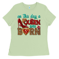 Matcha on this day a queen was born Ladies Tee - BundleAndBundleShop