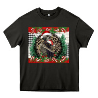 Asphalt Merry Christmas skeleton Heavy Core Tee - NancyCooperArtShop