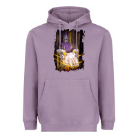 Lavender Francis Bacon Screaming Pope painting art lover gift  1 Heavyweight Hoodie - tuanDangUi