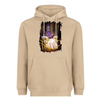 Mushroom Francis Bacon Screaming Pope painting art lover gift  1 Heavyweight Hoodie - tuanDangUi