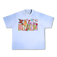 Grape Ice He is risen Urban Heavy Tee - NancyCooperArtShop