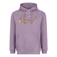 Lavender operation ho ho ho Heavyweight Hoodie - tuanDangUi
