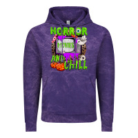 Cloud Purple Horror movies and chill Vintage Hoodie - NancyCooperArtShop