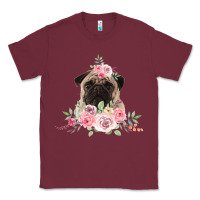 Burgundy Pug Classic Tee - Bettercallsaul
