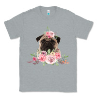 Heather Grey Pug Classic Tee - Bettercallsaul