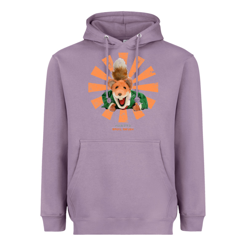 Basil Brush Retro Japanese Heavyweight Hoodie by tuanDangUi | Teevron