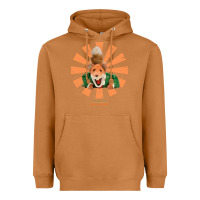Meerkat basil brush retro japanese Heavyweight Hoodie - tuanDangUi