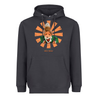 Smoke basil brush retro japanese Heavyweight Hoodie - tuanDangUi