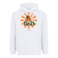 White basil brush retro japanese Heavyweight Hoodie - tuanDangUi