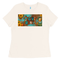 Bone give thanks license plate Ladies Tee - BundleAndBundleShop