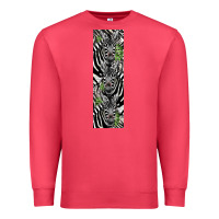 Cardinal zebra Premium Sweatshirt - LillyAllenDesigns