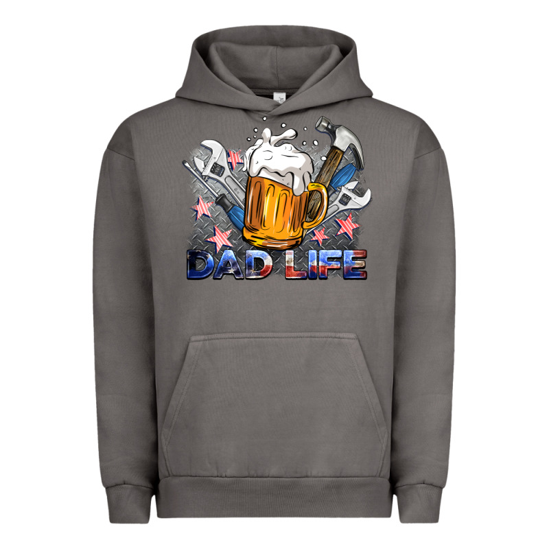 Dad Life Beer And Tools Urban Hoodie by BarkalooDesign | Teevron