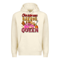 Sandshell christmas baking queen Premium Hoodie - FaDigitalArtStudio