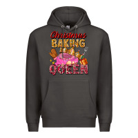 Smoke christmas baking queen Premium Hoodie - FaDigitalArtStudio