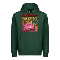 Sports Green christmas baking queen Premium Hoodie - FaDigitalArtStudio
