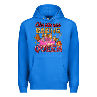 True Royal christmas baking queen Premium Hoodie - FaDigitalArtStudio