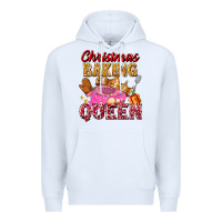 White christmas baking queen Premium Hoodie - FaDigitalArtStudio