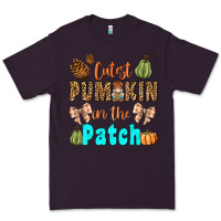 Plum cutest pumpkin in the patch Premium Tee - BundleAndBundleShop