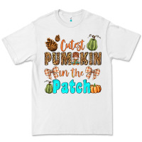 White cutest pumpkin in the patch Premium Tee - BundleAndBundleShop