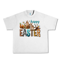 Lunar Rock Happy Easter with Cowboy Urban Heavy Tee - NancyCooperArtShop