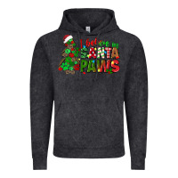 Vintage Black i believe in santa paws Vintage Hoodie - texasbilliewilder