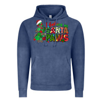 Vintage Denim i believe in santa paws Vintage Hoodie - texasbilliewilder