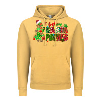 Vintage Mustard i believe in santa paws Vintage Hoodie - texasbilliewilder