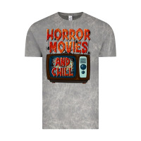 Horror Movies And Chill Vintage Tee | Teevron