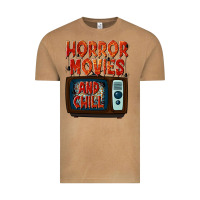 Vintage Camel Horror Movies and Chill Vintage Tee - texasbilliewilder