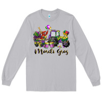 Moon Dust mardi gras tractor Long Sleeve Tee - CowGirlArtShop